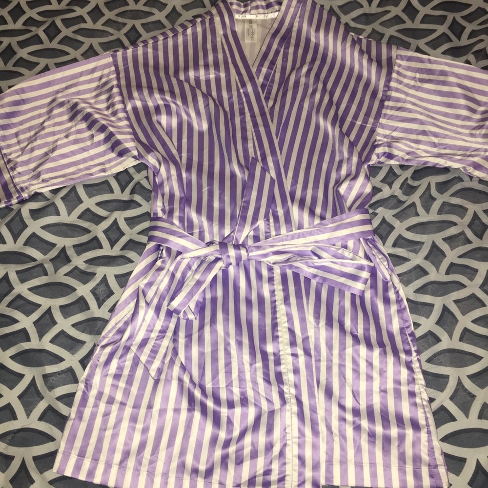 White & Purple Robe